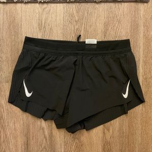 Nike AeroSwift Women's Running Shorts (Size M), Black